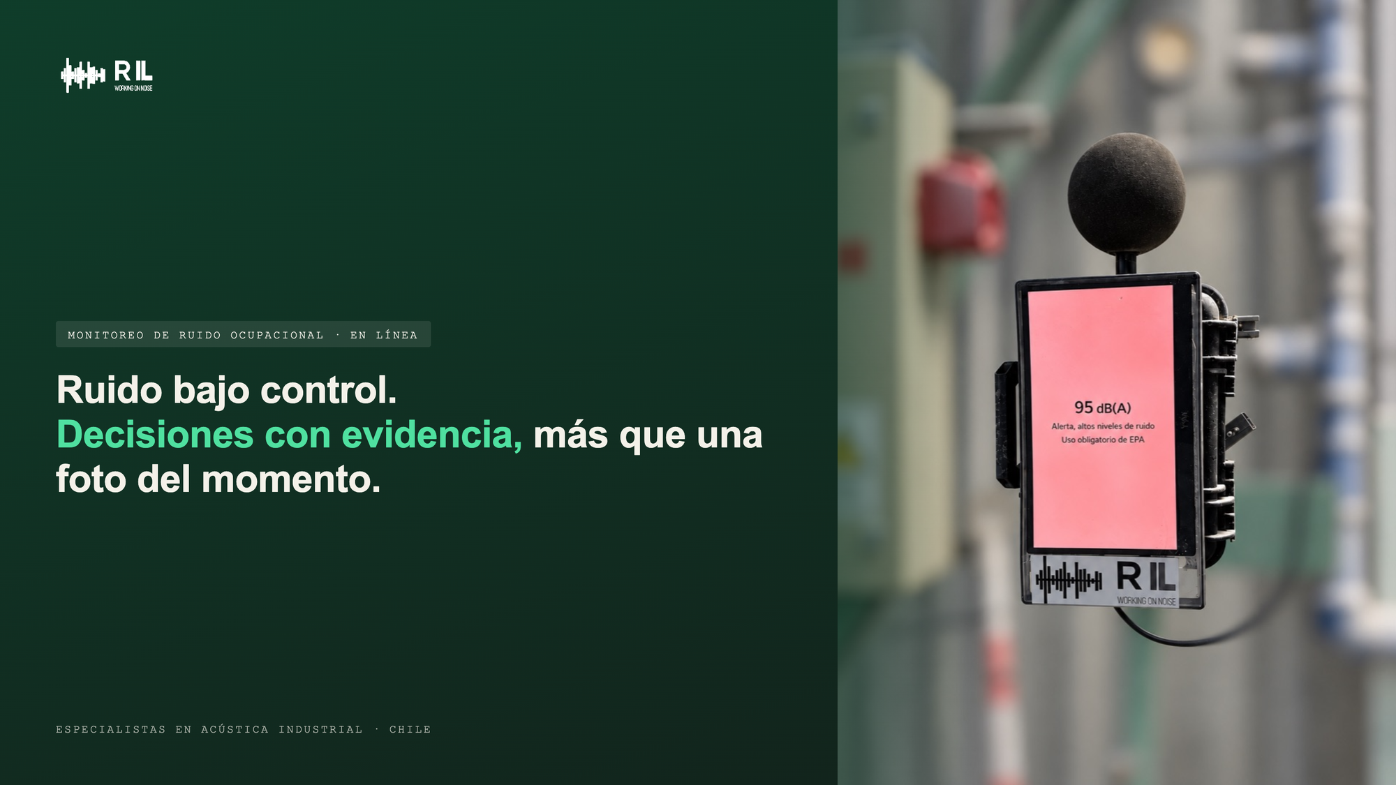Cuando la mantención sube el ruido, en vez de bajarlo